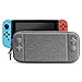 Produktbild Nintendo Switch Slim Case und Gehärtetes Glas Display Schutz, Schützende Reisetasche Mit 8 Spiel Patronen, Hard Shell Pouch Für Nintendo Switch Console und Zubehör Von Maybest (Grey)