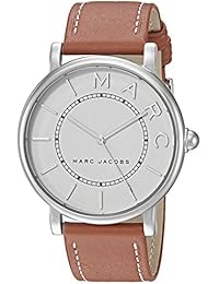 Marc Jacobs Women's Roxy MJ1571 Silver Leather Quartz Fashion Watch