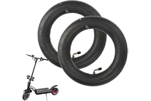 VOLOHAS 85/65-6.5 Inner Outer Tyre Wider Thicker Electric Scooter Replacement Wheels for Kugoo G-Booster/G-Max/G2 Pro Electric Scooter Tyres for Ninebot Mini PRO (2 Bent Inner Tube)