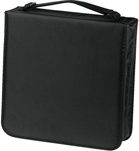 Hama CD Tasche für 208 CDs/DVDs/Blu-rays, Mappe zur Aufbewahrung, schwarz - 2