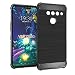 Produktbild GEEMEE für LG V50 ThinQ 5G Hülle,Ultra Slim Weiche Karbon Schutzhülle Tasche Stürzen und Stößen Schutzhülle Case Cover für LG V50 ThinQ -Schwarz