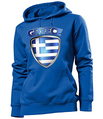 GRIECHENLAND 3333 Damen Hoodie (FKP-B) Gr. S