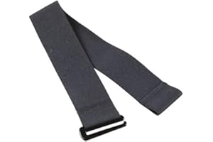 Garmin Fascia toracica unisex per adulti con fascia toracica da 32,5 cm, adatta per Pro, Dual, Run, Swim, HRM Tri. Lunghezza totale fino a 142,2 cm, nero, M