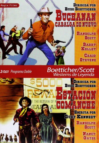 Programa Doble Boetticher/Scott Westerns De Leyenda (Buchanan Cabalga De Nuevo + Estación Comanche) [DVD]