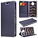 Produktbild Moto G5S Hülle, CE-Link Lederhülle Ledertasche Schutzhülle Premium PU Leder Flip Wallet Case Innere Weiche Silikon Handy Tasche Schale Etui mit Kartenfach Standfunktion Protective Cover Schutz für Motorola Moto G5S Handyhülle - Grau