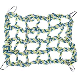 fadacai 1PCS Kleintierspielzeug Net Kletterseil Net oder Hamster Parrot