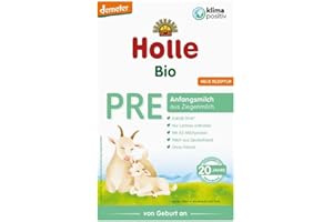 Holle Babyfood Bio Anfangsmilch, PRE aus Ziegenmilch von Geburt an, 400g (12)