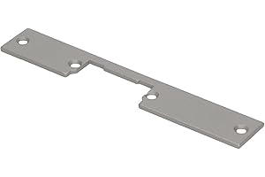 ORNO Contropiastra Semplice simmetrico corto nichelato (25/159/3 mm)