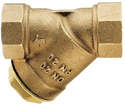 Preisvergleich Produktbild Rotguss Schmutzfänger mit NIRO-Sieb 1 / 2"