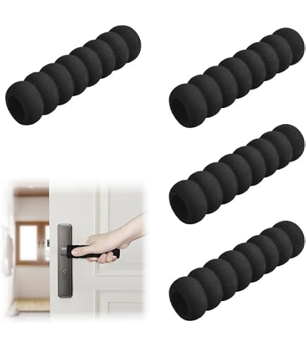 6 Housses Mousse EVA Poignées De Porte – Anti-Froid, Anti-Choc & Anti-Électricité Statique – Protection Enfants & Murs