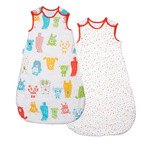 The Gro Company Grobag Day and Night Spotty Bear (0-6 Months)