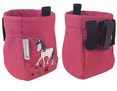 Preisvergleich Produktbild Waldhausen Leckerlibeutel Futterbeutel mit Befestigungsclip / Snacktasche mit Einhand Schnappverschluss