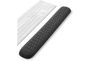 Meatanty Keyboard Wrist Rest Pad Padded Memory Foam Hand Rest Support for Office, Computer, Laptop, Mac, Relieve Wrist Pain and Comfortable Typing-Large