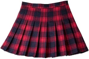 Black Sugar Donna Ragazza Gonna Corta Rosso Blu Scozzese Plaid Rosso Blu Nero Bianco Pieghettato Zip Cotone Resistente Lana Spessa Lacci Gotico Punk Di Buona Qualità