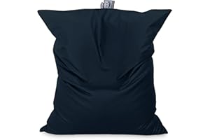 HAPPERS Big Puff Gigante Polipiel Exterior Azul Oscuro