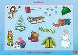 Image de Im Winter: Don Bosco Jahreszeitenpuzzle (Don Bosco Jahreszeitenpuzzle für Familie, Krippe