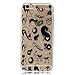 Produktbild Fanryn Schutzhülle / Cover / Case Bunte Muster Weich TPU Handy Hülle Durchsichtig Transparent Etui Cover Protective Shell Soft Schutzhülle Telefon Kasten für Apple iPhone 6/6S(4.7 Zoll) – Schwarze Katze