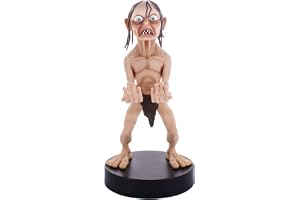 Cable Guys - Lord of the Rings Gollum Gaming Accessories Holder & Phone Holder for Most Controller (Xbox, Play Station, Ninte
