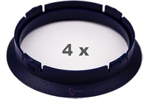 4 x pneugo! Anelli di centraggio per cerchi in alluminio 63.3 mm - 58.1 mm