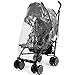 Zeta Citi Stroller Buggy Pushchair - Black (Complete With Footmuff + Raincover)