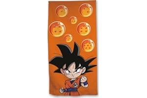 AYMAX Strandtuch für Pool, Badezimmer, Son Goku Chibi 140 x 70 cm