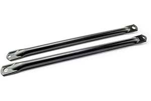 BISOMO Set Obergurtstützstrebe Obergurtstrebe für Simson S50 S51, Länge ca. 450mm Schwarz gepulvert, für eine sichere Fahrt