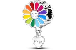 NARMO Perles de charme femme en argent sterling 925, bracelet pour l'Europe