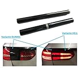 120x30cm SCHEINWERFER FOLIE – Hell oder Dunkel Schwarz für Auto PWK KFZ Fahrzeug – auch Rückleuchten/Rücklichter – SELBSTKLEB