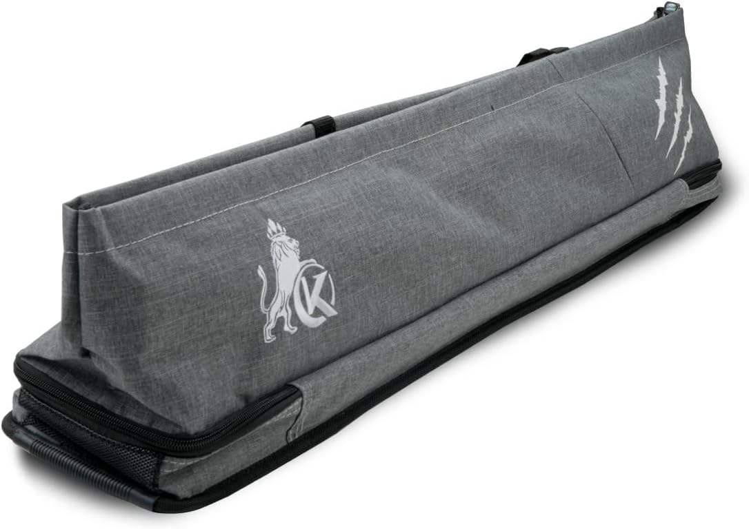KONLLEN 3x4 4x5 Estuche para Taco de Billar de Tela Oxford Bolsa de Transporte para Taco de Billar de Alta Capacidad
