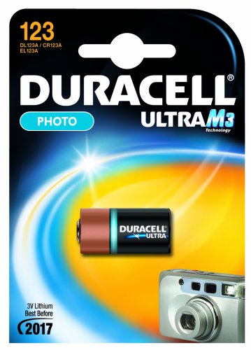 Price comparison product image Duracell DL123 - DURACELL BATTERY - DURACELL ULTRA M33V LITHIUM