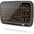 SKEIDO H18+ Wireless Air Mouse Mini Keyboard Full screen touch 2.4GHz QWERTY Keyboard Touchpad with Backlight Function For Smart TV PS3