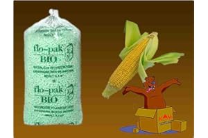 DER-VERPACKUNGS-PROFI 1 Sack Flo-Pak "BIO" Verpackungs-Chips 0,4 m³ / 400 Liter