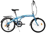 New Star 130WS021 - Bicicleta plegable aluminio Sprint unisex