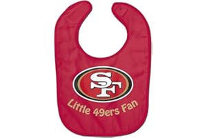 WinCraft NFL San Francisco 49ers WCRA2049414 All Pro Baby Bib