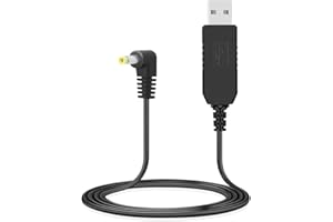 Lenink Charger for Omron Blood Pressure Monitor,6V USB Cable Power Adapter Compatible with Omron M2, M3, M4, M6, X2, X3, X4, X7, RS1, RS2 HHP-BFH01 Blood Pressure Monitor