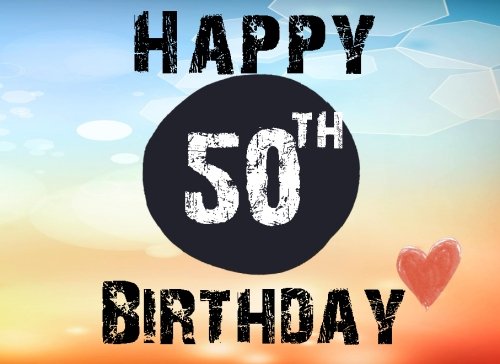 Preisvergleich Produktbild Happy 50th Birthday: Guest Book For Birthdays