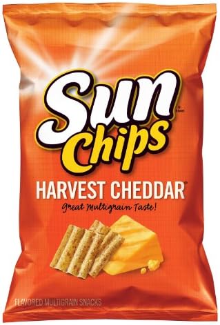 Sun Chips Multigrain Snacks Harvest Cheddar, 10.5 Ounces (Pack of 3)