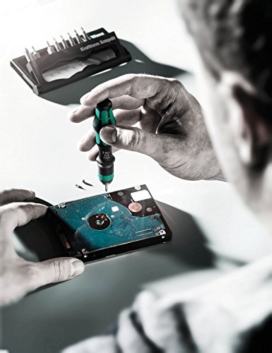 Wera Bitsortiment und Bit-Handhalter mit Schnellwechselfutter, Kraftform Kompakt 11, 10-teilig, 05056652001 - 5