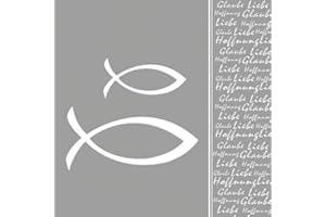 ‎AMBIENTE Ambiente Papierservietten Servietten Mittagessen/Party ca. 33 x 33 cm großer Glaubensfisch aus Silber zur Erstkommunion, Kommunion und Konfirmation, ideal als Geschenk und Tischdekoration