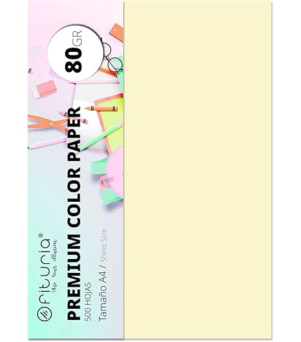 Fabriano Kopierpapier A4 80g - 500 Blatt Hellgrünes Büropapier