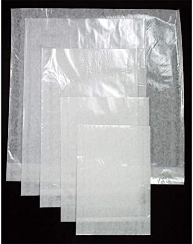 100 clear face bags 16" X 12" for home, office or shop. Open on short side