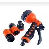7 Fonksiyonlu 4l&uuml; Otomatik Bah&ccedil;e Sulama Seti Tabancası 1/2" Md-708