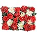 Produktbild Flower wall LVZAIXI Rose/Hortensie Blumenhintergrund-künstliche Blumen-Wand-Panel-Hintergrund-Hochzeit