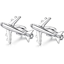 Manschettenknöpfe Mit Initialen - Edelstahl Cufflinks Für Herren Im Gebürsteten Silber Look
