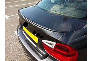 GOINGFAST Fits For BMW 3-Series E90 Saloon Rear Boot Trunk Spoiler Lip Wing Sport Trim Lid