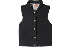 Mud Kingdom Niñas Chalecos Prendas De Abrigo Ligero Lindo Floral