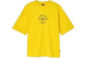 BORUSSIA DORTMUND Dortmund Koszulka Uniseks Bvb T-shirt Ballspielverein, Gelbes Tee