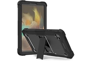 Vakarey Etui na tablet do Samsung Galaxy Tab A9 8,7" - Tab A9, odporne na wstrząsy etui dla dzieci, czarne