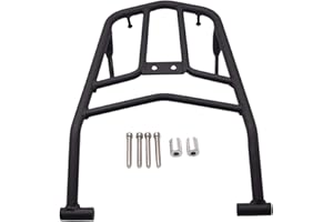 MERIGLARE Rear Shelf Luggage Rack Tail Seat Extension Mount for Honda CRF250L CRF250M 2012-2019, Black