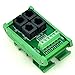 Produktbild Electronics-Salon DIN-Schienenhalterung RJ11/RJ12 6P6C 4-Wege Buss Board Interface Module